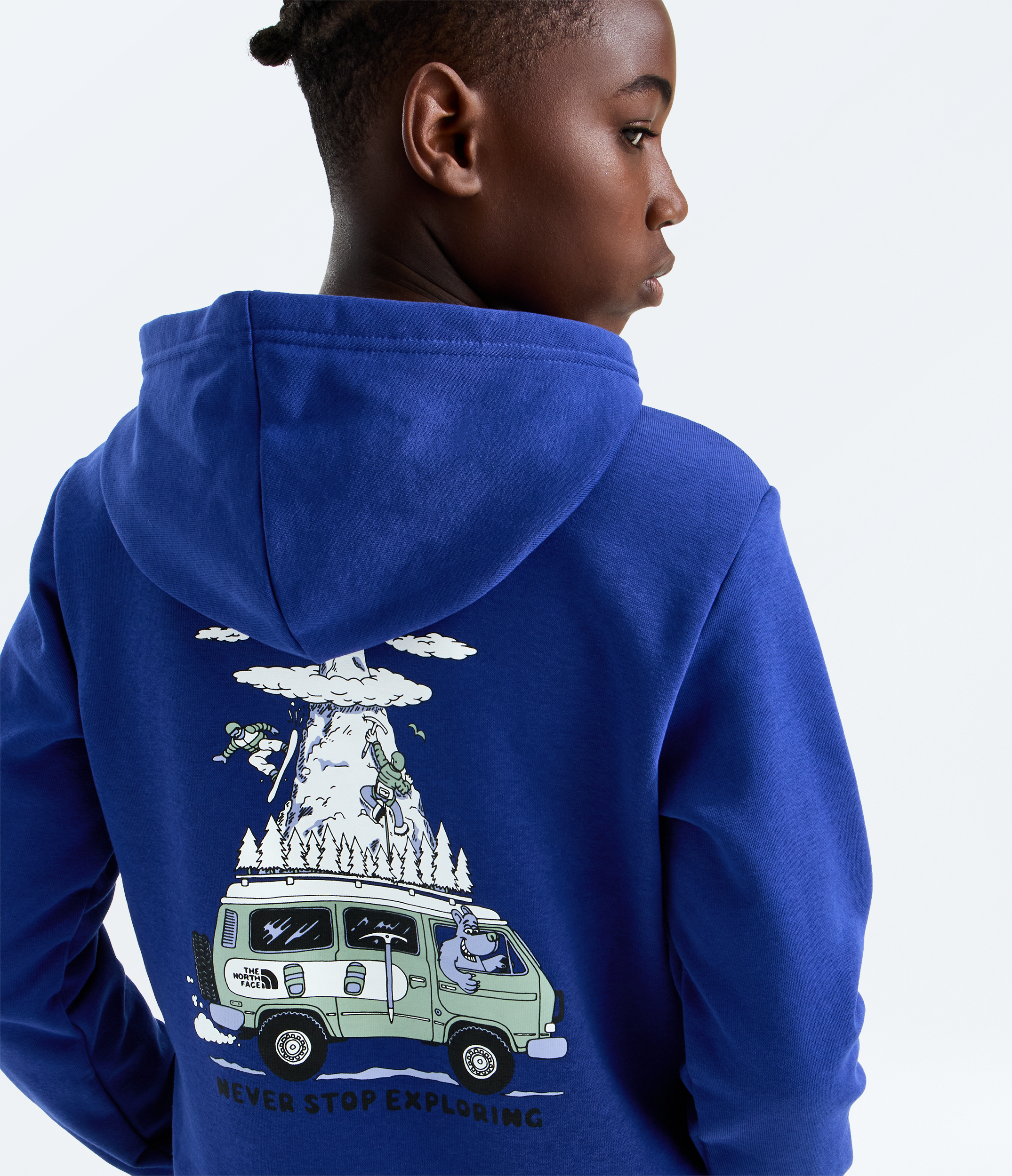 Teen Boys’ Outdoor Regular Hoodie—Graphic