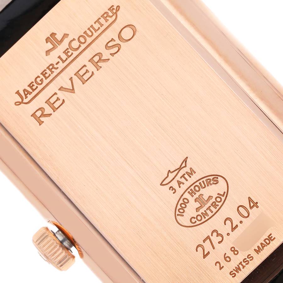 Jaeger LeCoultre Grande Reverso 976 Rose Gold Watch 273.2.04 Q3732470