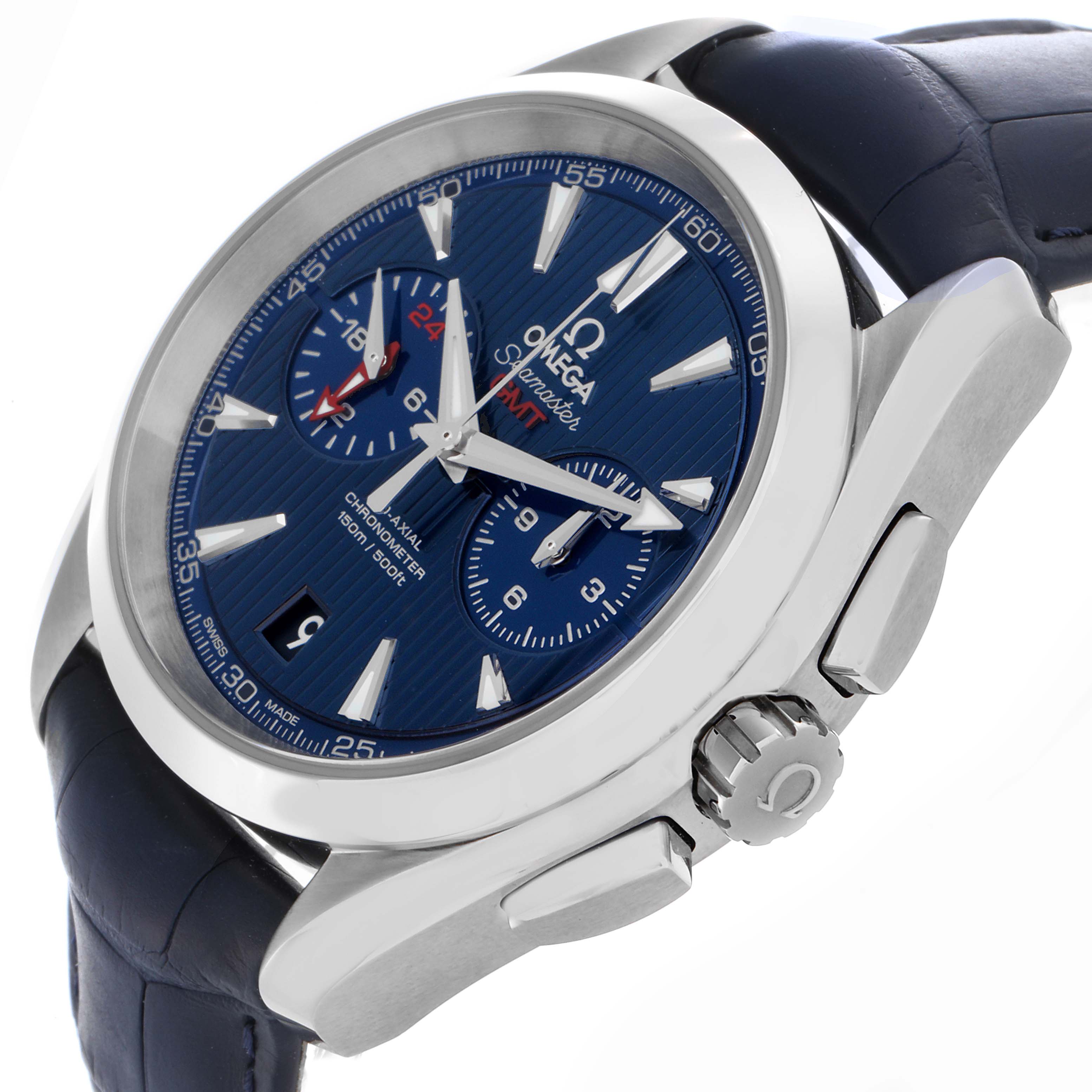 Omega Seamaster Aqua Terra GMT Mens Watch 43.0 MM 231.13.43.52.03.001