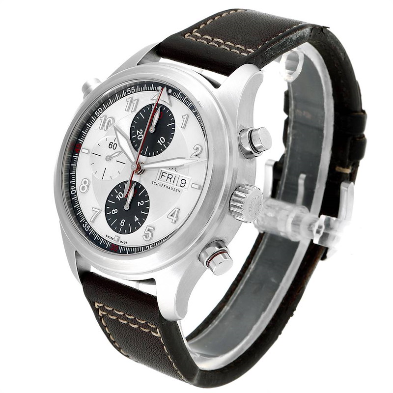 IWC Spitfire Double Chronograph Rattrapante Automatic Watch IW371806