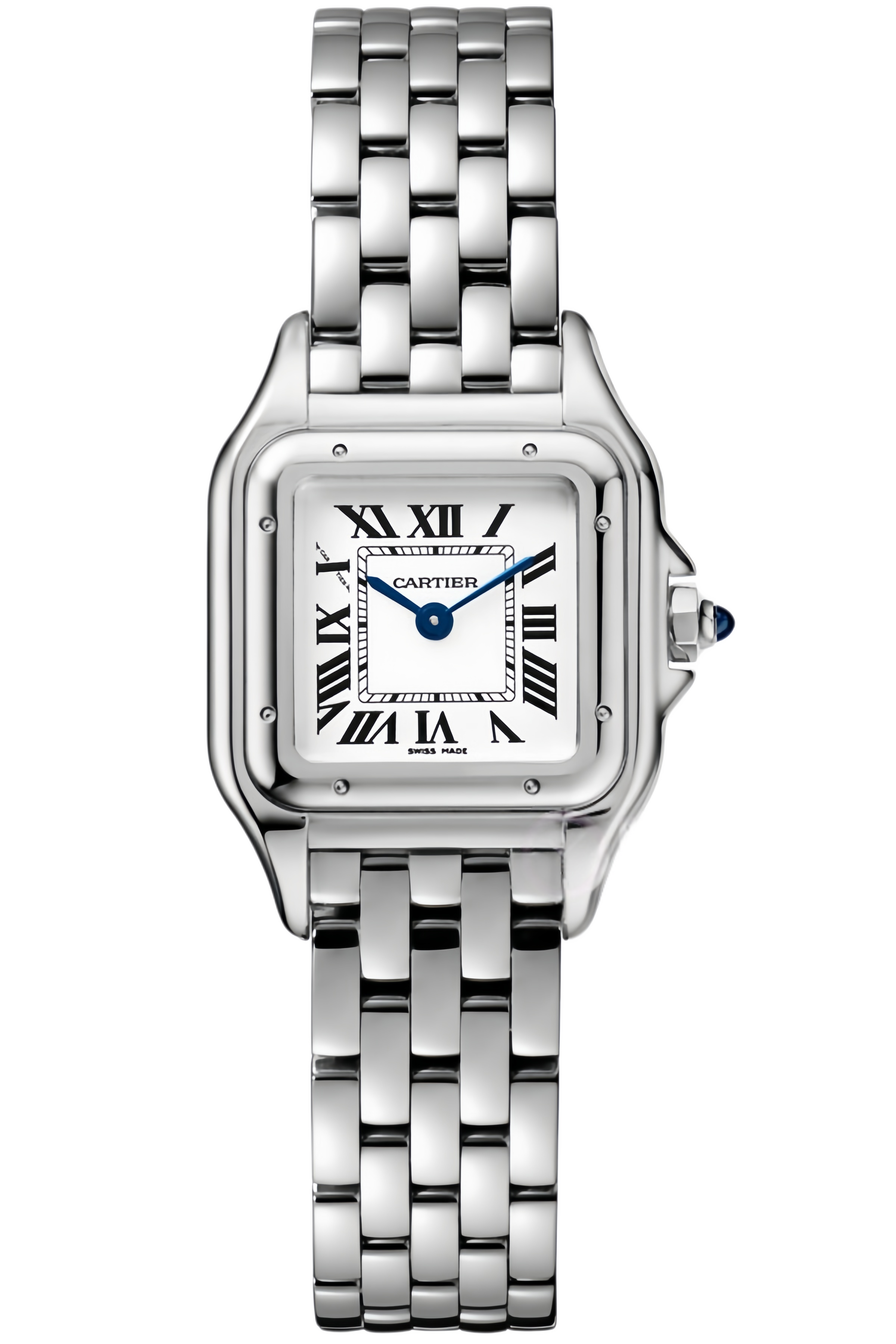Cartier Panthère de Cartier Ref. WSPN0006 Small Model Super Clone Watch – Stainless Steel Silver Dial Swiss Replica