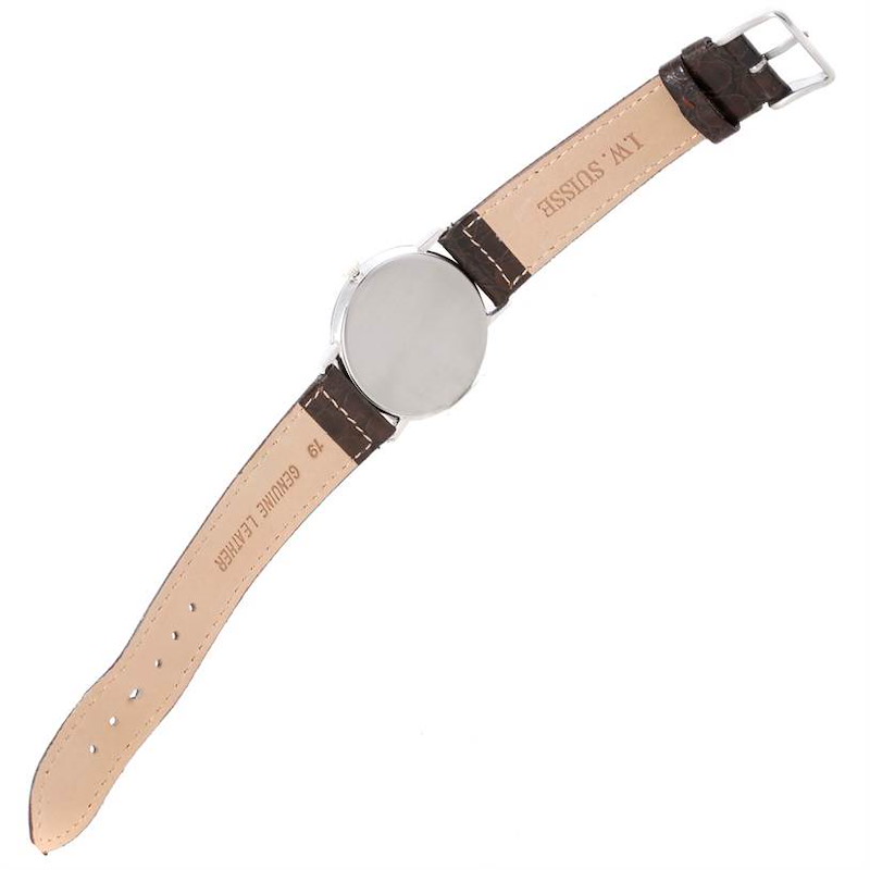 Vacheron Constantin Stainless Steel Ultra Thin Mechanical Watch 39005