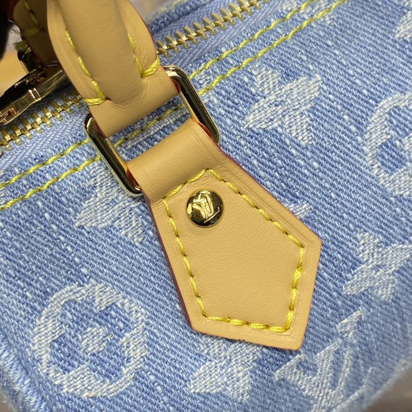 Replica Louis Vuitton Speedy Nano Denim