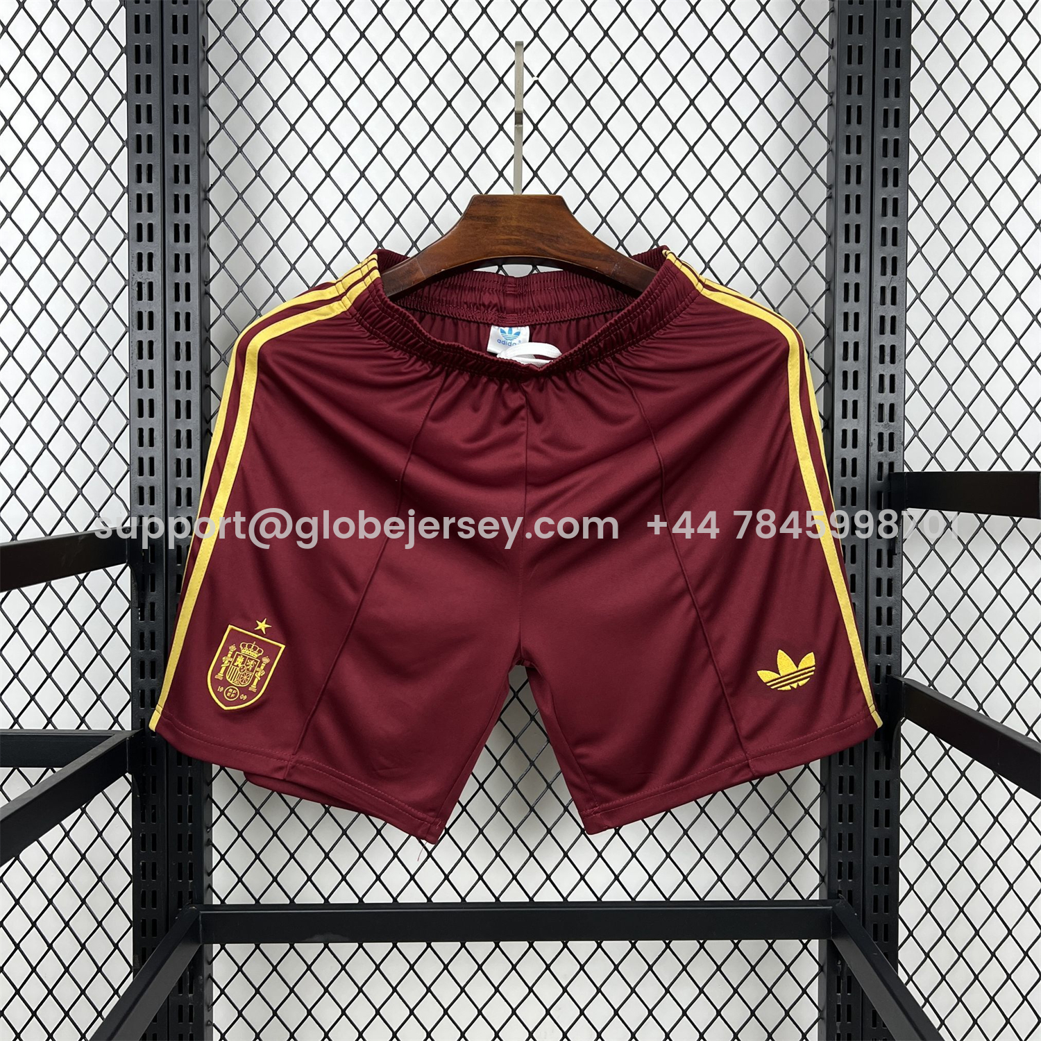 Spain 2026 Away Red Shorts - Fans Version