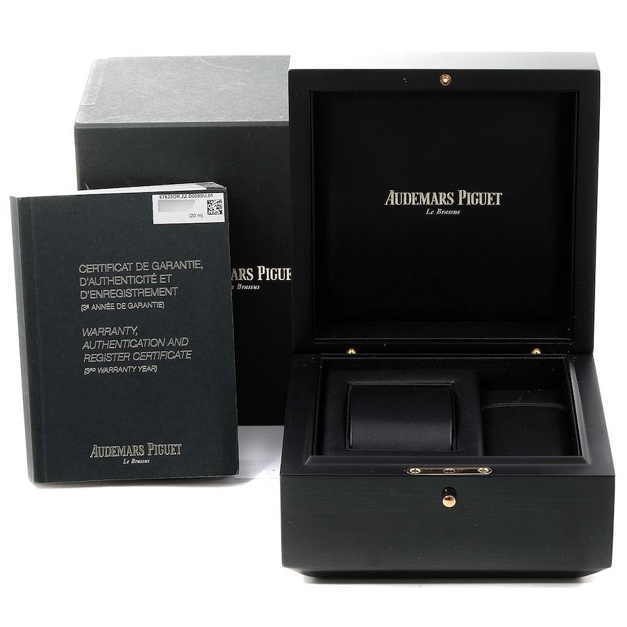 Audemars Piguet Royal Oak Rose Gold Diamond Ladies Watch 67625OR