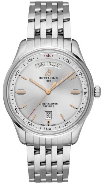 Premier Automatic Day & Date Steel 40mm