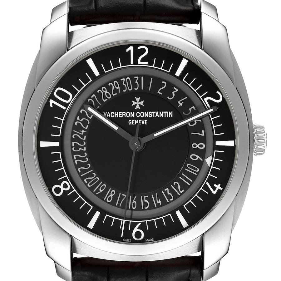 Vacheron Constantin Quai De L'ile Date Steel Mens Watch 4500S