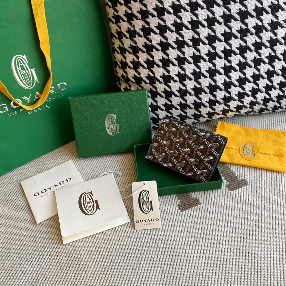 Goyard Malesherbes Card Wallet — Premium Slim Wallet Dupe