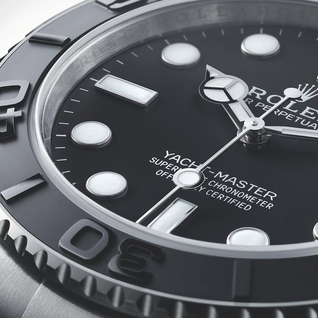 2024 Newest Rolex Yacht-Master 42 Black Dial RLX Titanium Men's Watch 226627-0001