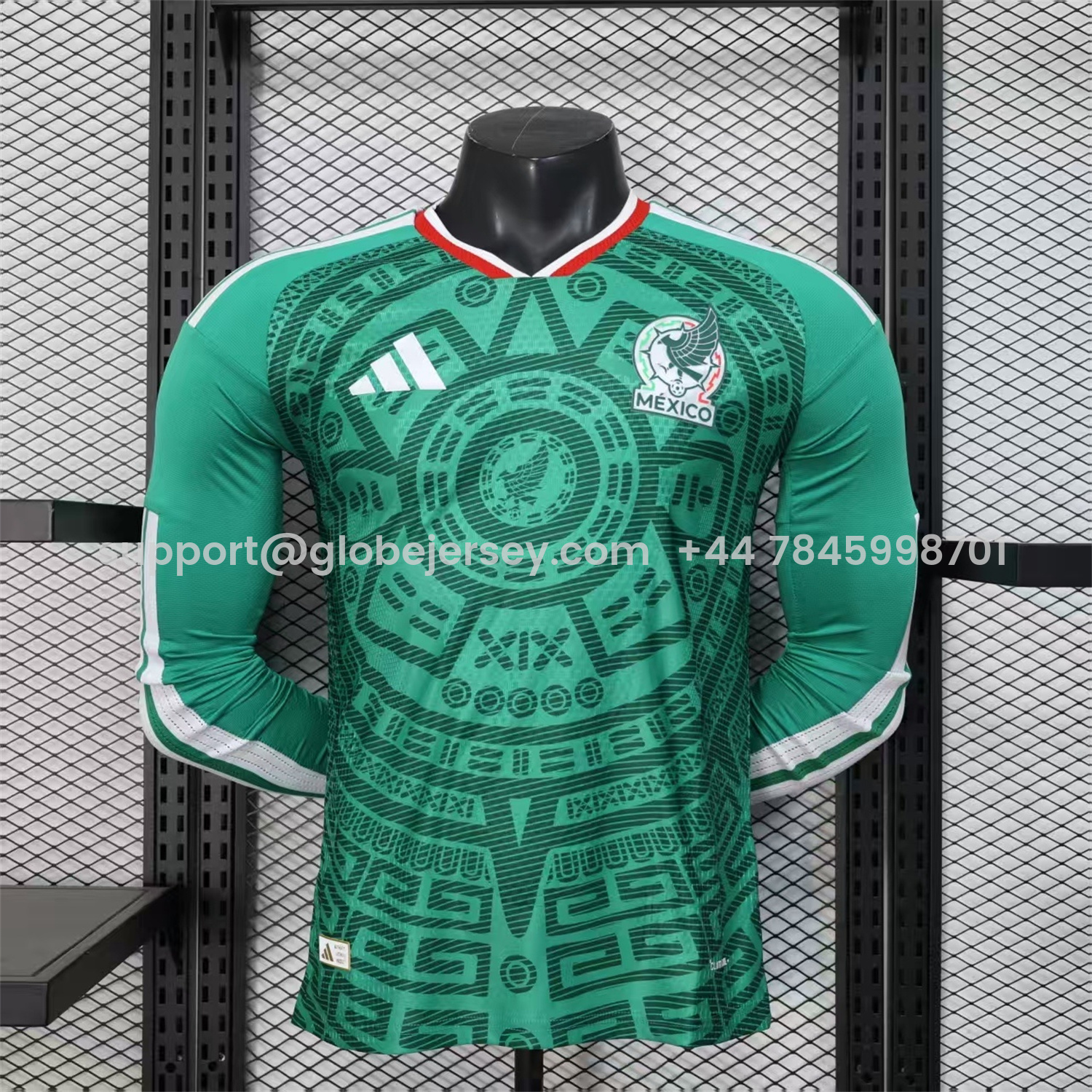 Mexico 2026 Home Long Sleeves Jersey - Player Version