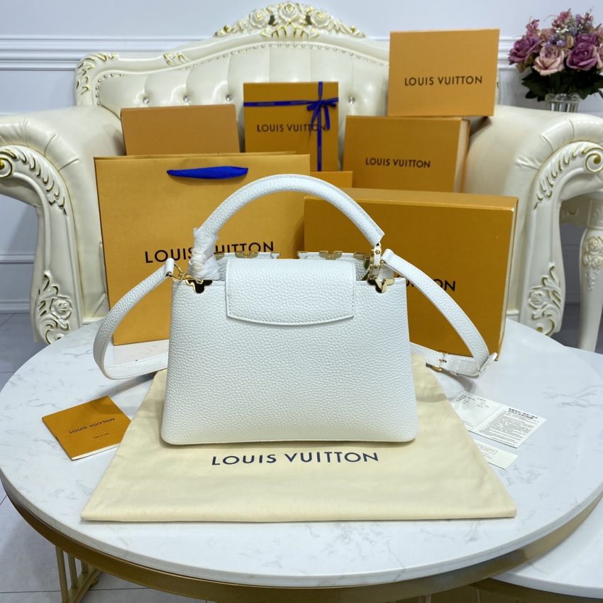 Replica Loius Vuitton Capucines White