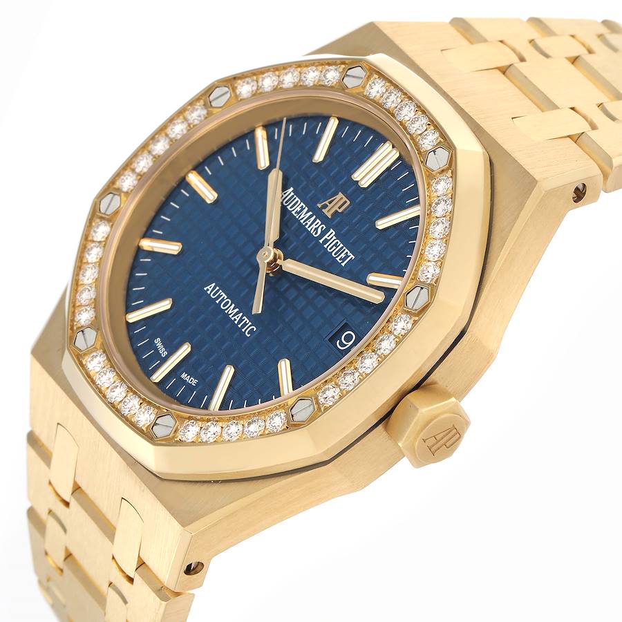 Audemars Piguet Royal Oak 37mm Yellow Gold Mens Watch 15451BA