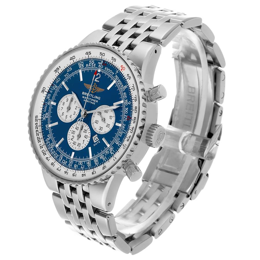 Breitling Navitimer Heritage Blue Dial Automatic Mens Watch A35340