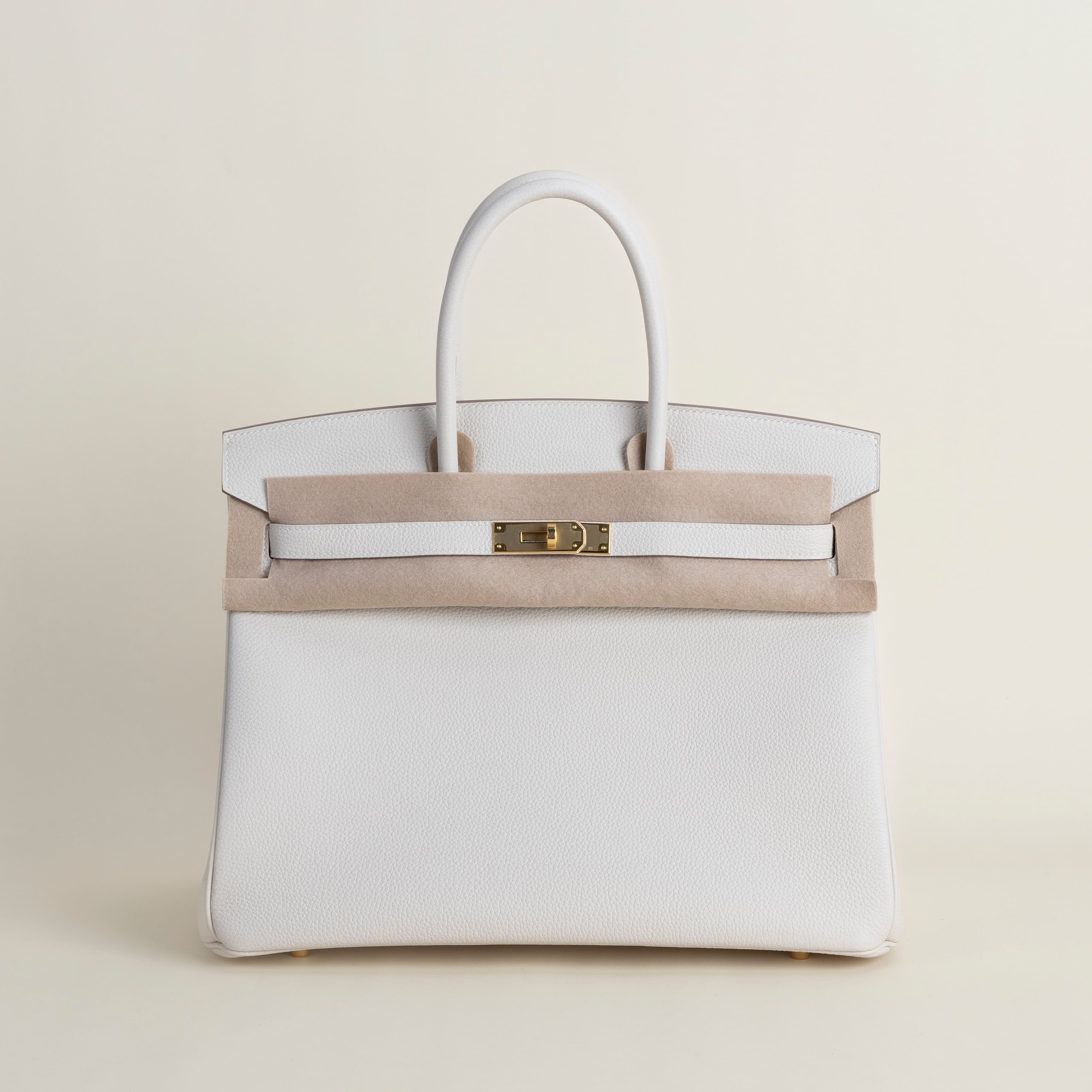 Birkin 25 togo craie GHW