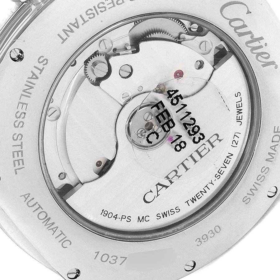 Cartier Drive de Cartier Black Dial Steel Mens Watch WSNM0009