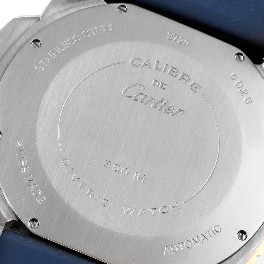 CALIBRE ROSE GOLD MIX BLUE 42mm