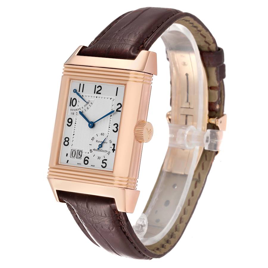Jaeger LeCoultre Reverso Grande Date Rose Gold Mens Watch 240.2.15 Q3002401