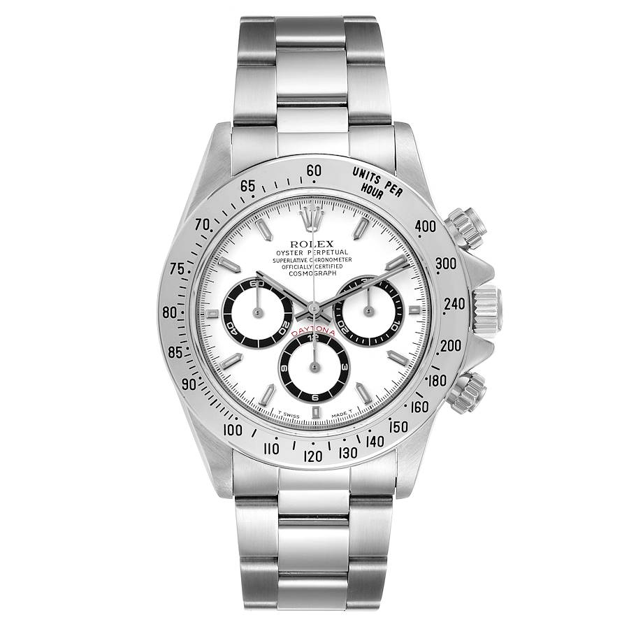 Daytona Steel White Dial 40mm