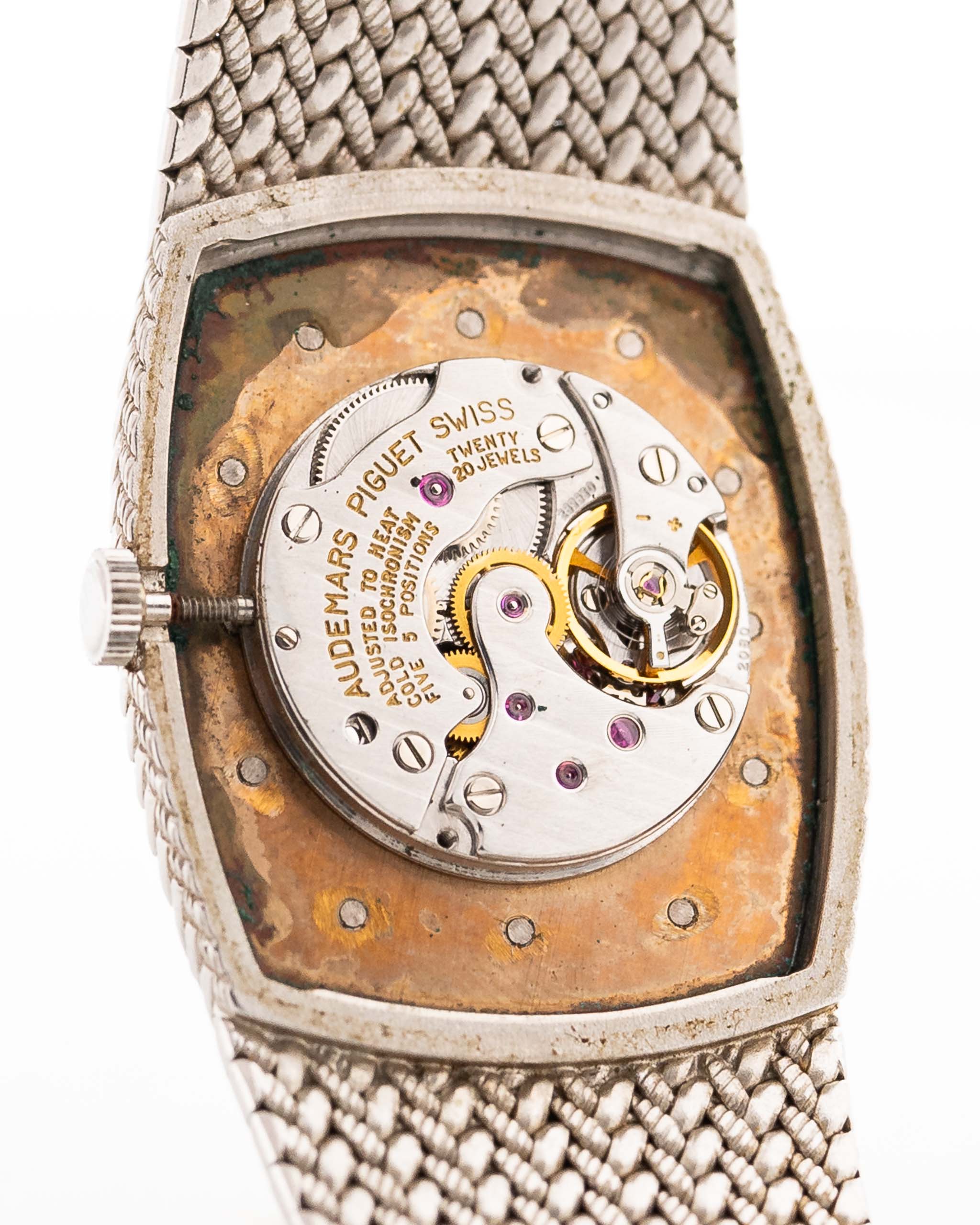 Audemars Piguet Cobra 18k Grey Diamond 1980s
