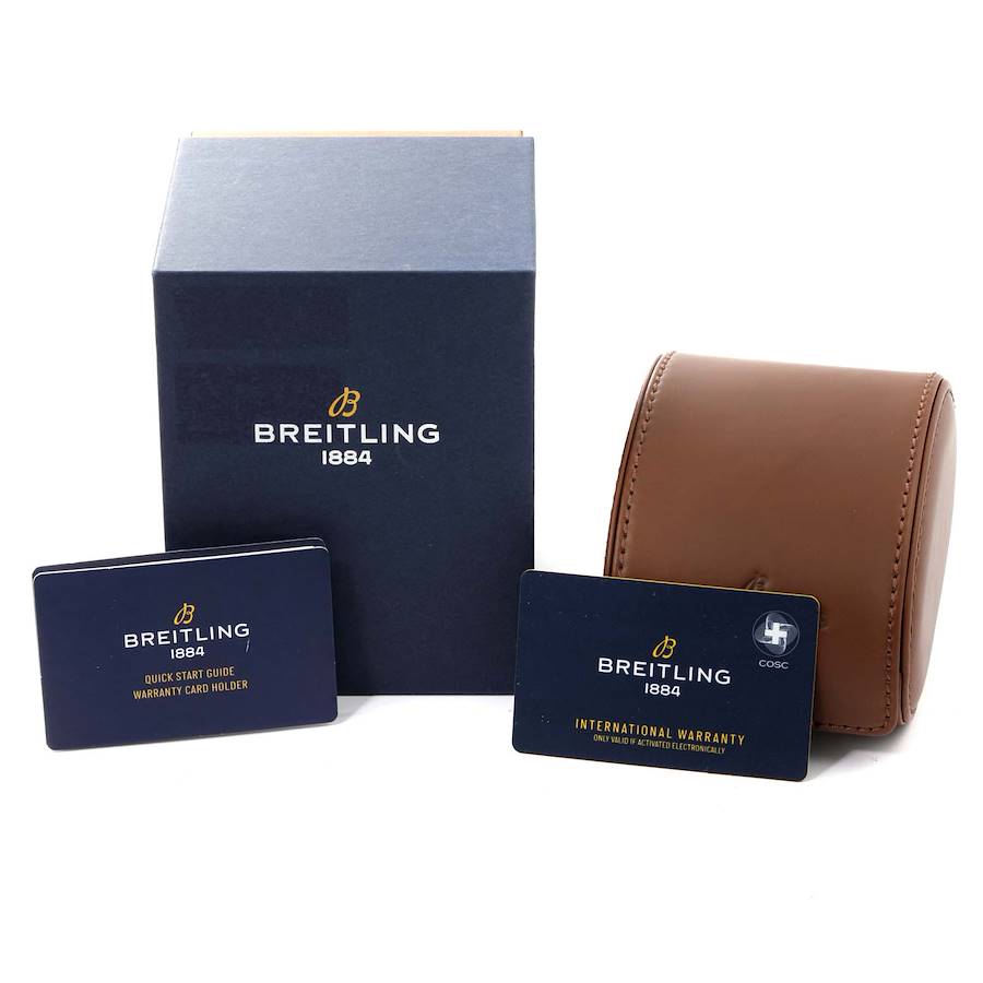 Breitling Superocean 48 Green Dial Titanium Mens Watch V17369