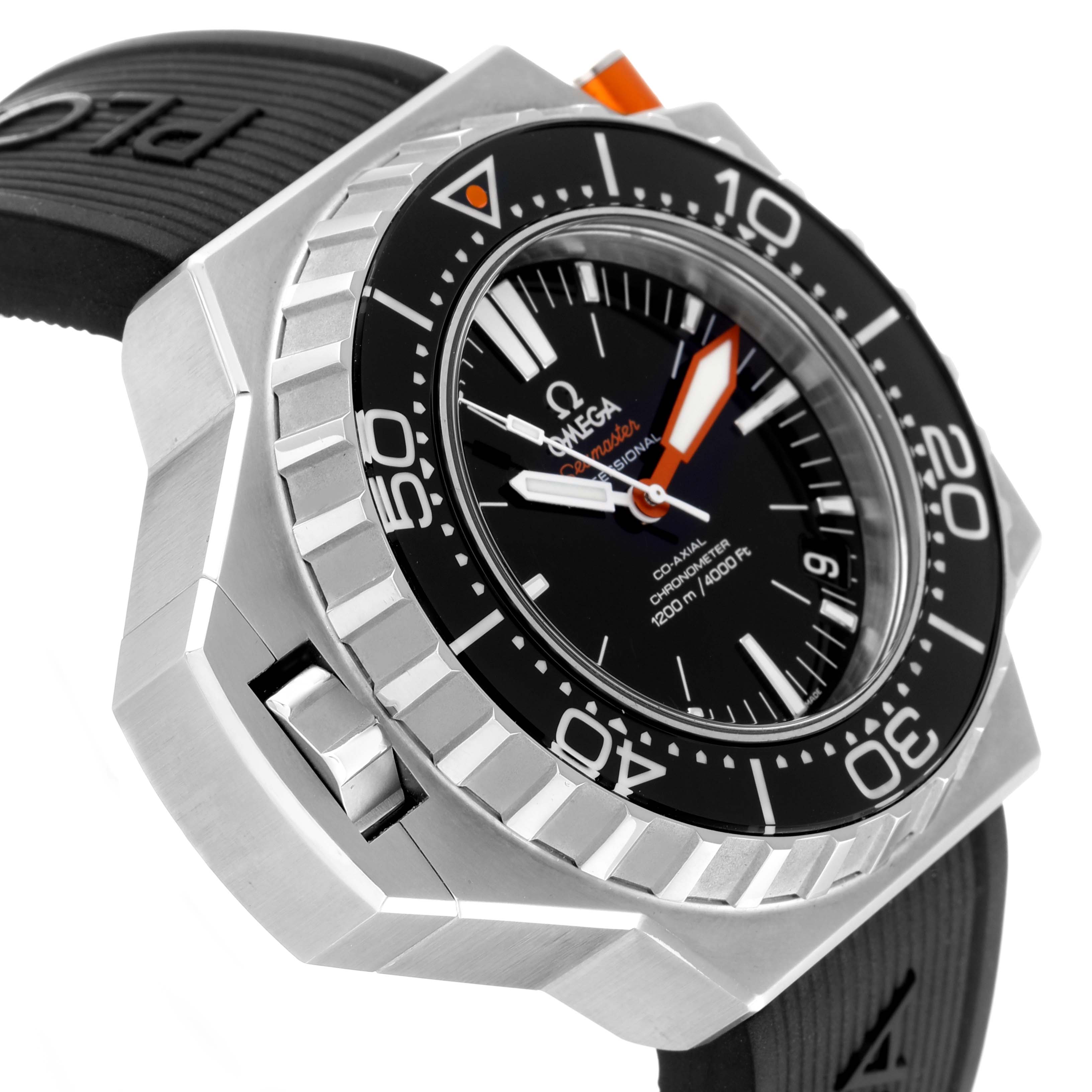 Omega Seamaster Ploprof 1200m Steel Mens Watch 55 x 48 MM 224.32.55.21.01.002 Card