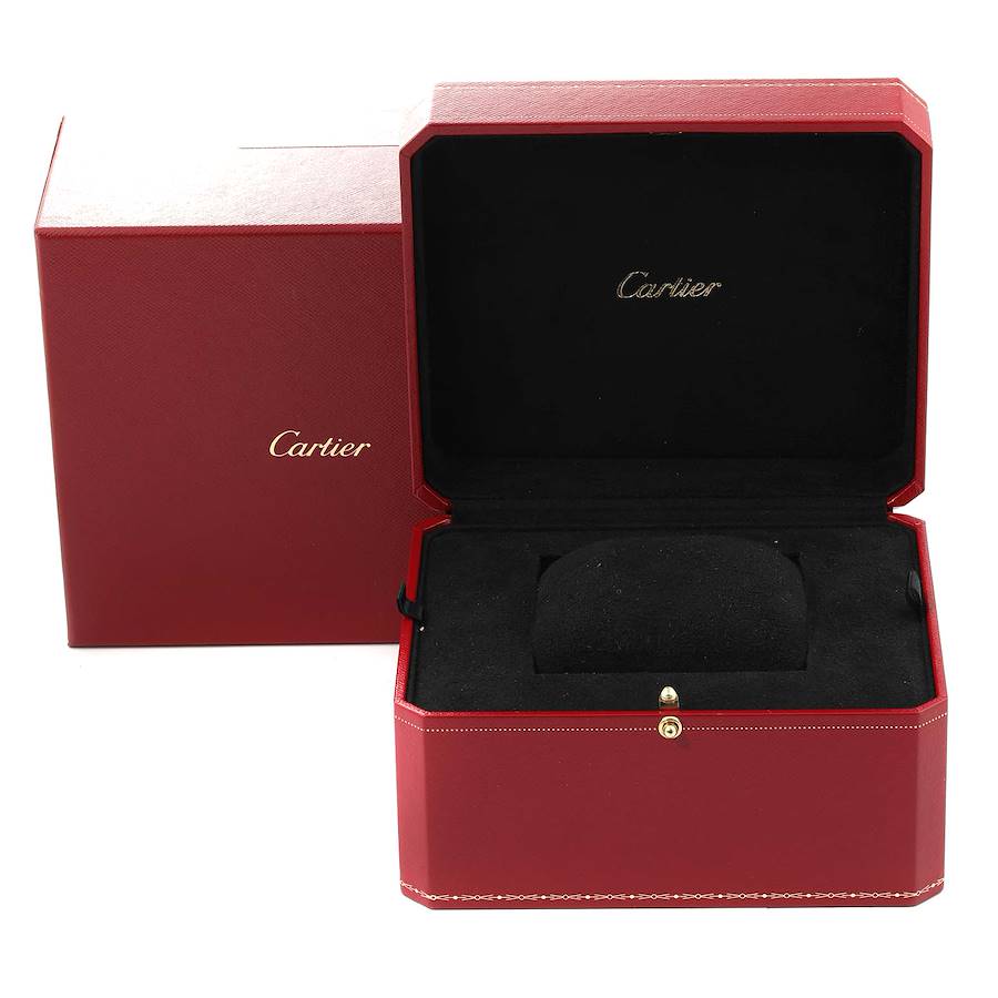Cartier Tank Americaine White Gold Diamond Ladies Watch 2490