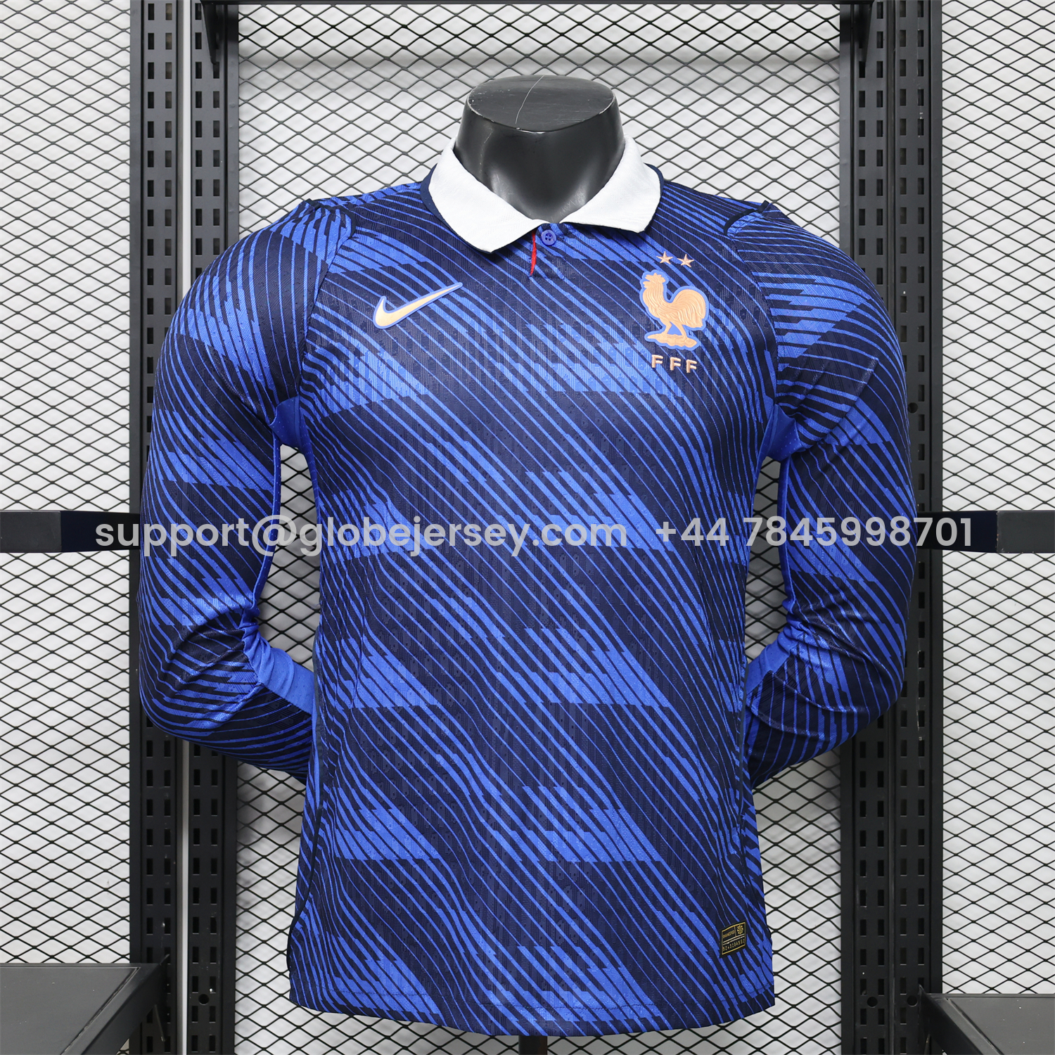 France 2026 Home Long Sleeves Jersey - Player Version