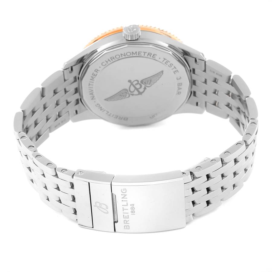 Breitling Navitimer 1 41mm Steel Rose Gold Mens Watch U17326