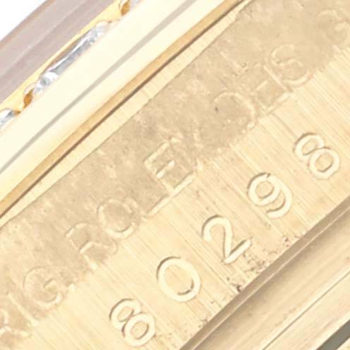 Rolex Pearlmaster Yellow Gold Diamond Dial Bezel Watch 80298