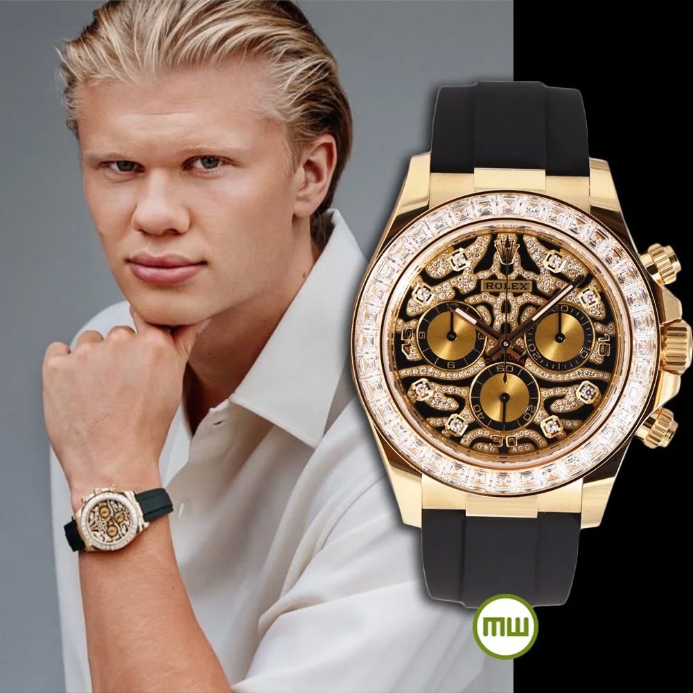 ​Rollie-The Crown Cosmograph Daytona Eye of Tiger White Gold/Yellow Gold Oysterflex Strap
