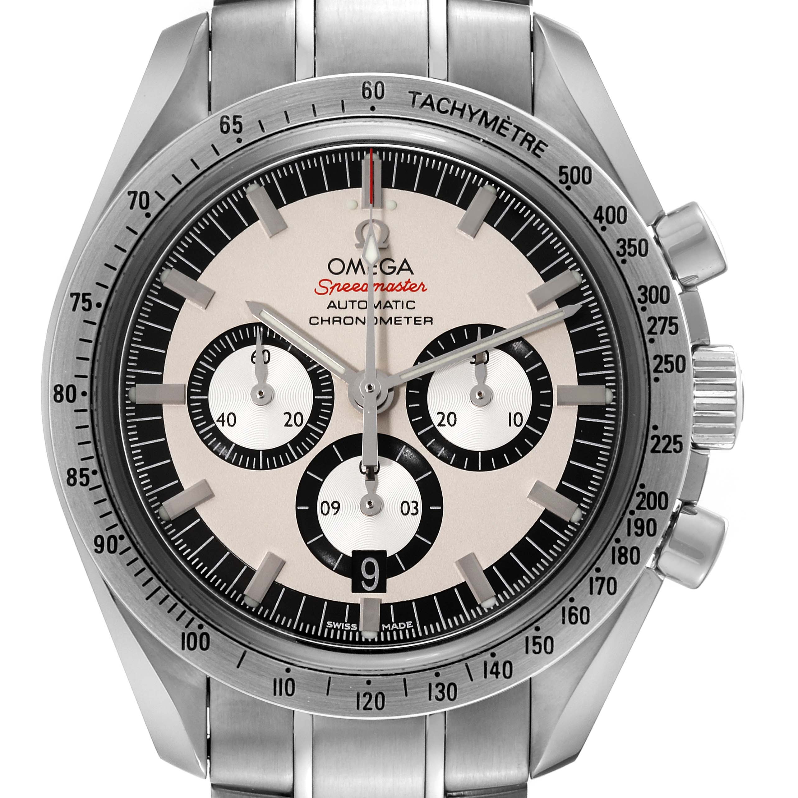 Omega Speedmaster Schumacher Legend Limited Edition Steel Mens Watch 42.0 MM 3506.31.00 Card