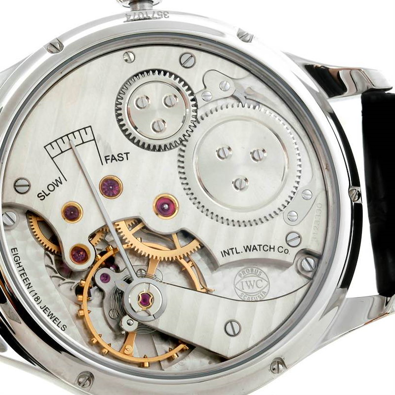 IWC Portuguese Chrono Manual Stainless Steel Mens Watch IW545405