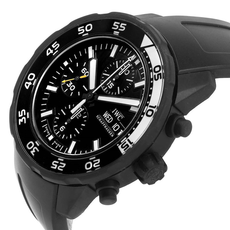 IWC Aquatimer PVD Special Edition Chronograph Mens Watch IWC376705