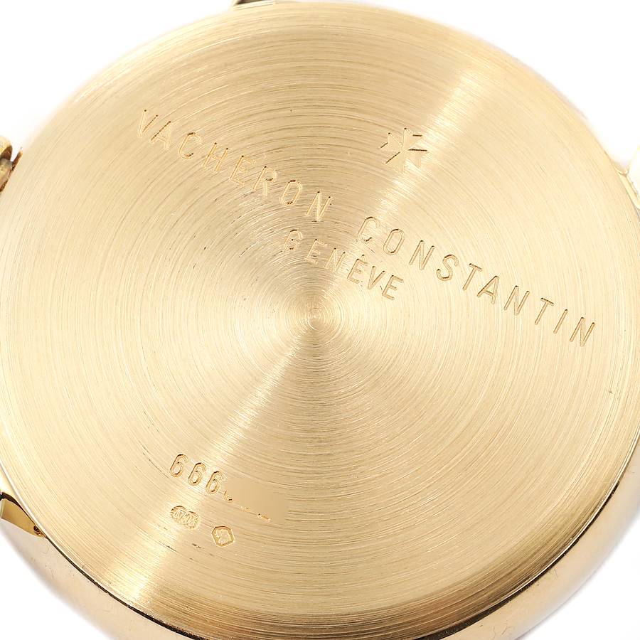 Vacheron Constantin Patrimony 18K Yellow Gold White Dial Mens Watch 44001