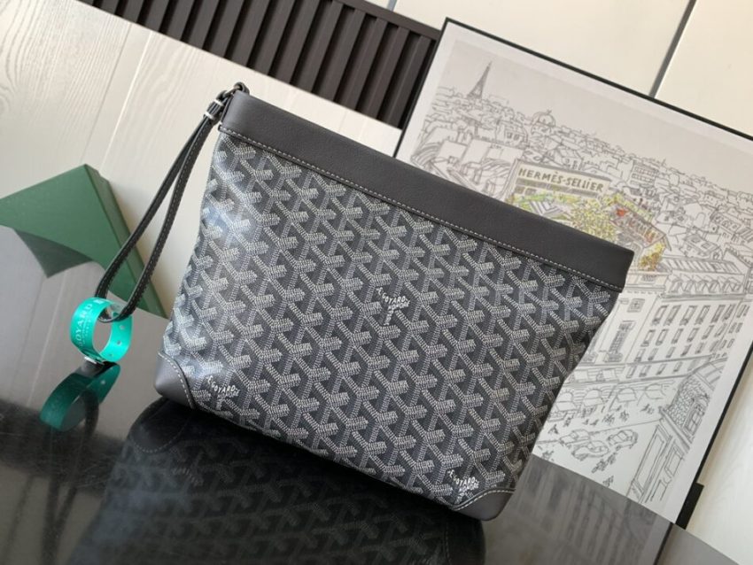 Goyard Conti Pouch — Premium Leather Pouch Dupe