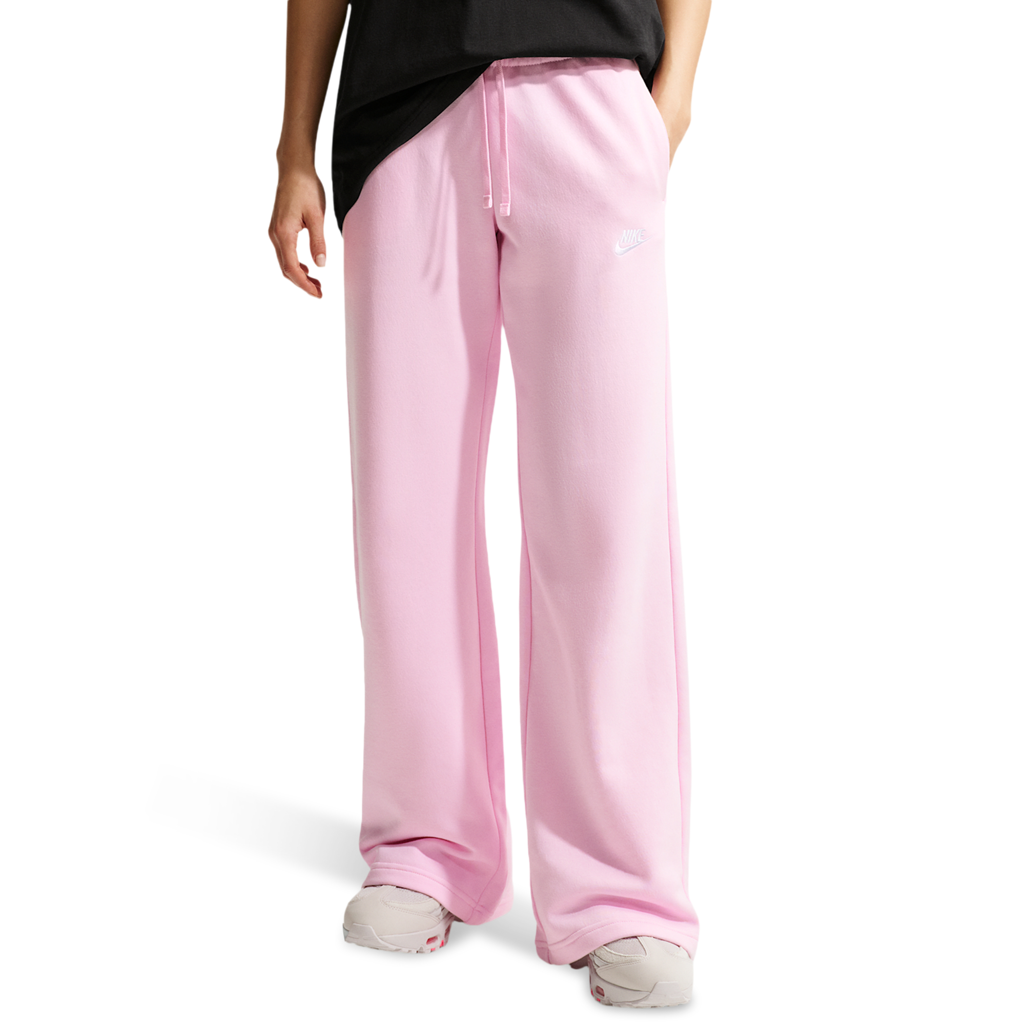 Nike NSW Club Fleece Mid Rise Pants Wide