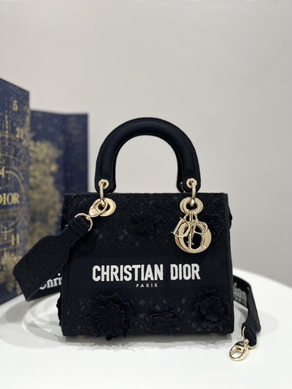 Replica Lady Dior D – Lite Chardons Black
