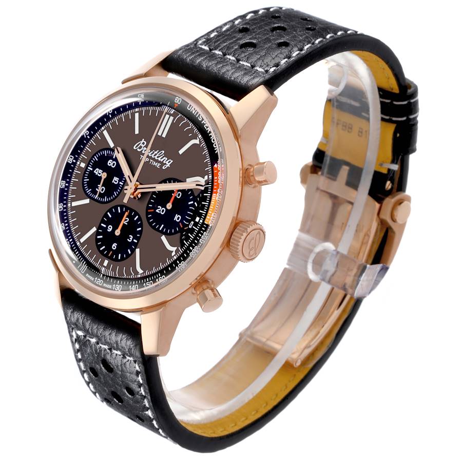 Breitling Top Time Rose Gold Mens Watch RB0176