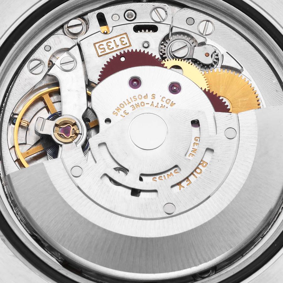 Rolex Datejust Steel Yellow Gold Diamond Dial Mens Watch 116233