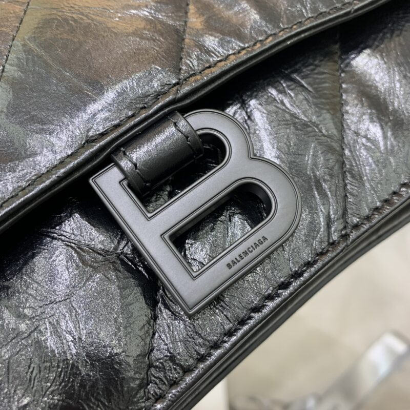 Replica Balenciaga Crush Large Full Black