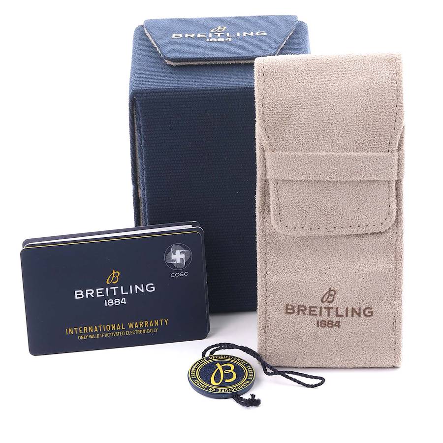 Breitling SuperOcean Heritage II B01 Blue Dial Steel Mens Watch AB0162