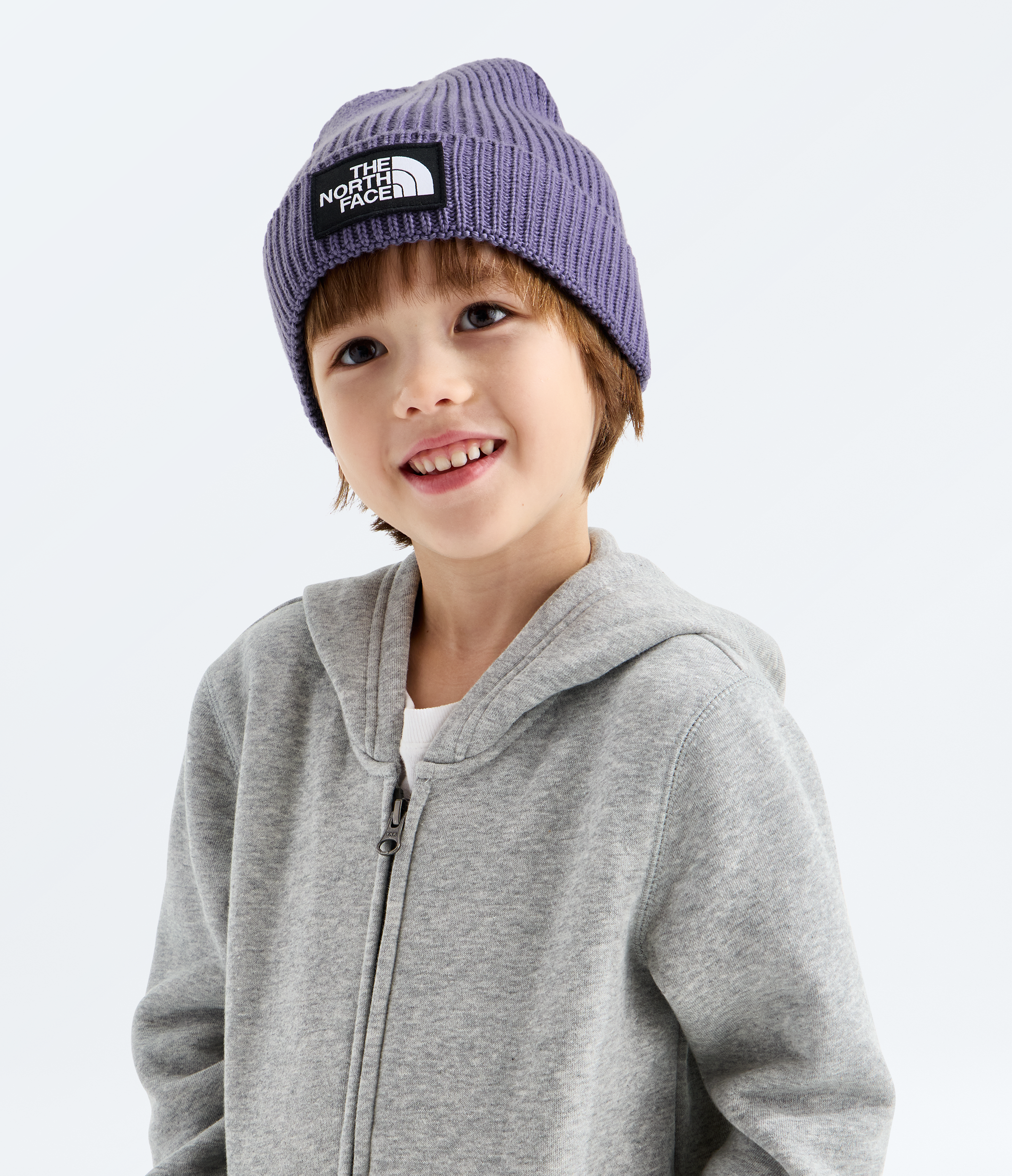Kids’ TNF™ Logo Box Cuffed Beanie