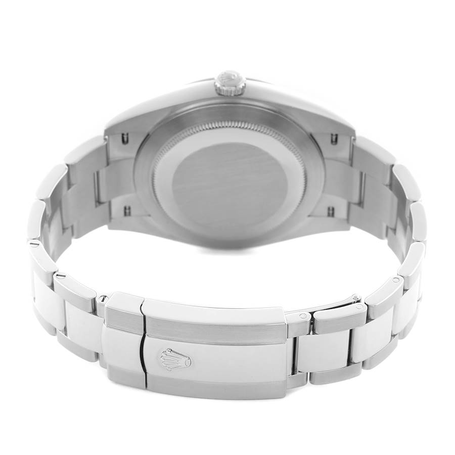 Rolex Datejust 41 Wimbledon Dial Steel Mens Watch 126300