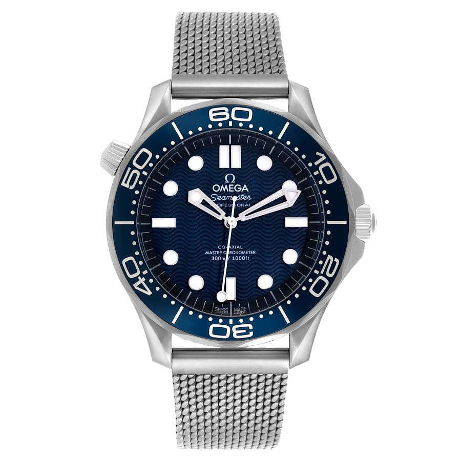 Omega Seamaster Diver James Bond Steel Mens Watch 210.30.42.20.03.002