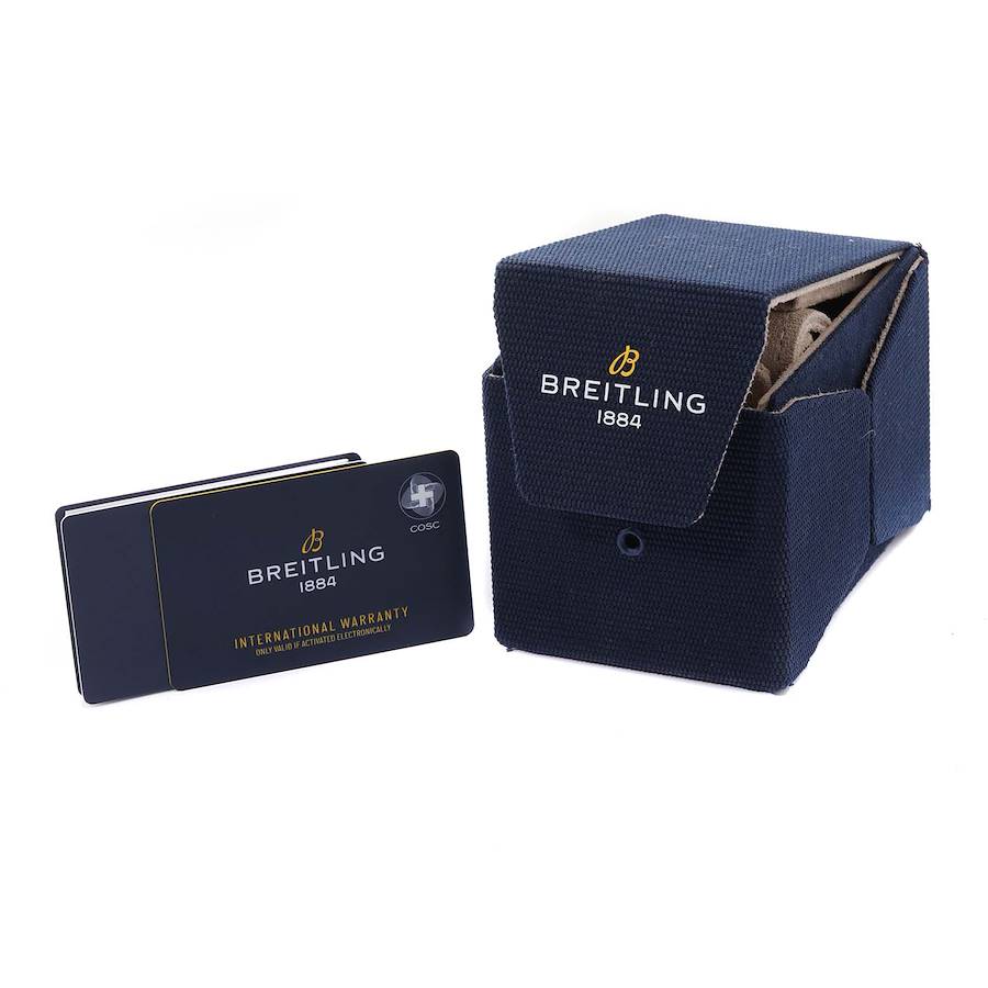 Breitling Superocean 44 Blue Dial Steel Mens Watch A17376