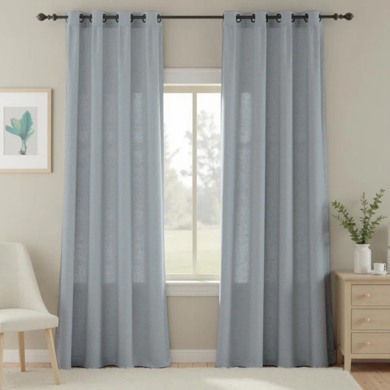 Custom Heavyweight Linen Drape (Grommet)