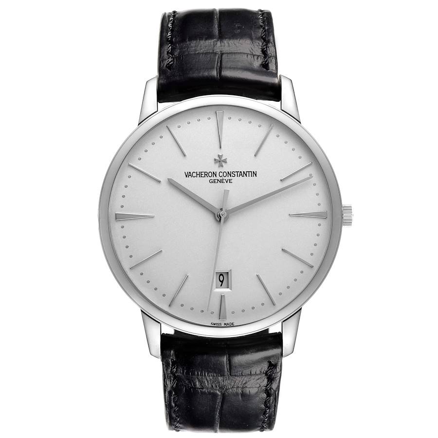Vacheron Constantin Patrimony 40mm White Gold Mens Watch 85180