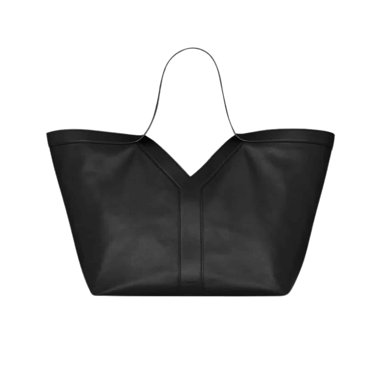 Saint Laurent Y Tote In Leather Bag Black 37cm 817602aaeb31000