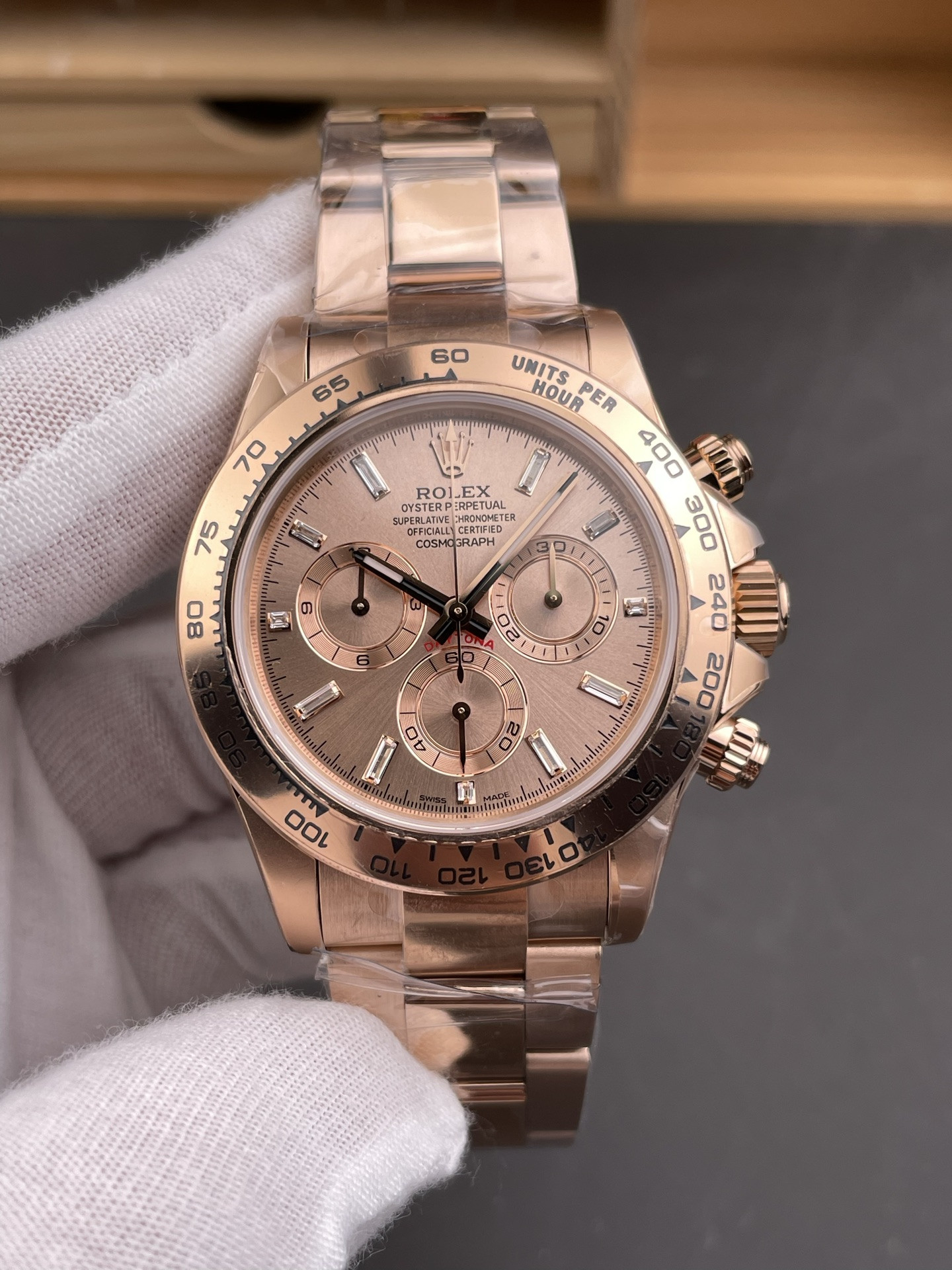 Pink Diamond Bezel Daytona
