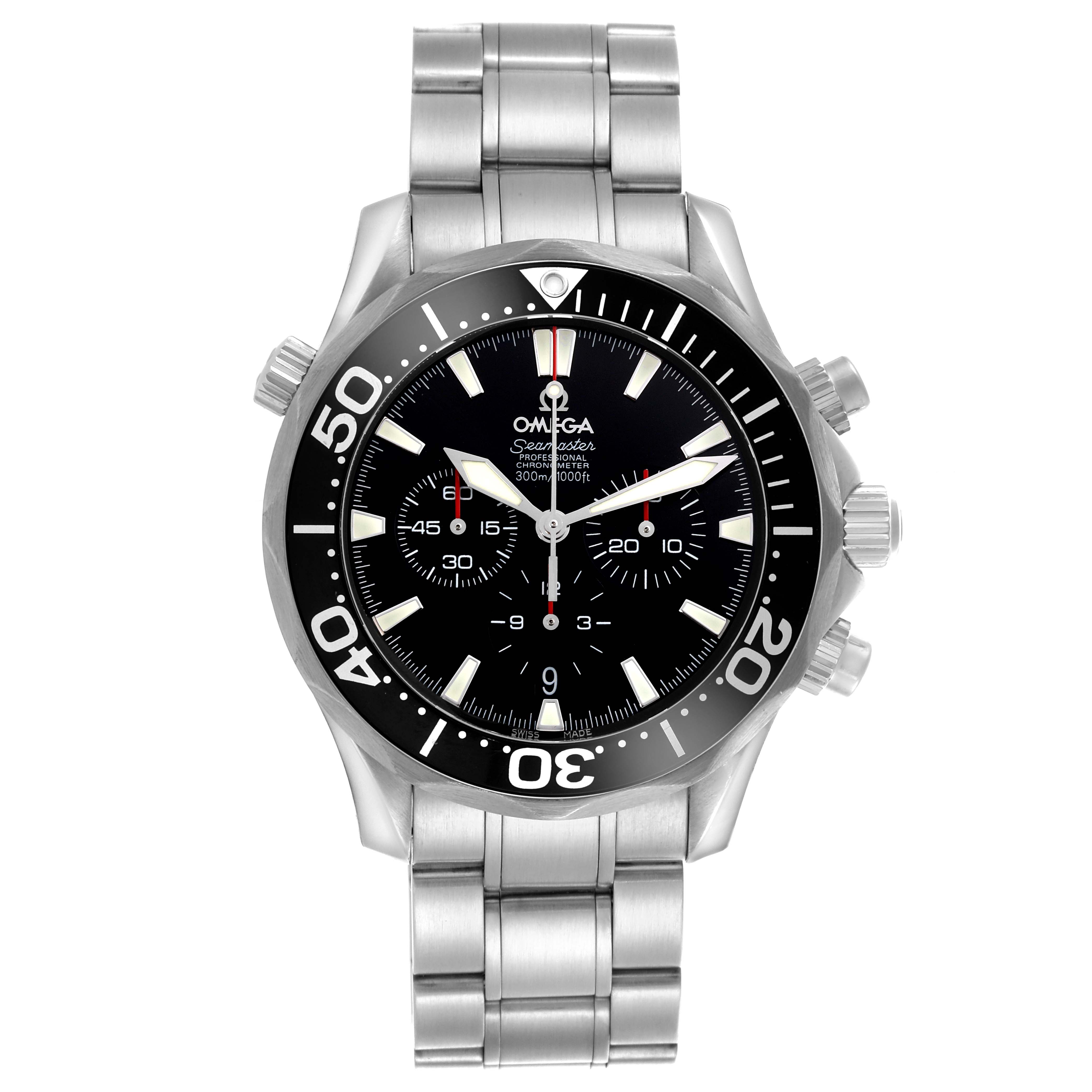 Omega Seamaster Chronograph Steel Mens Watch 41.5 MM 2594.52.00